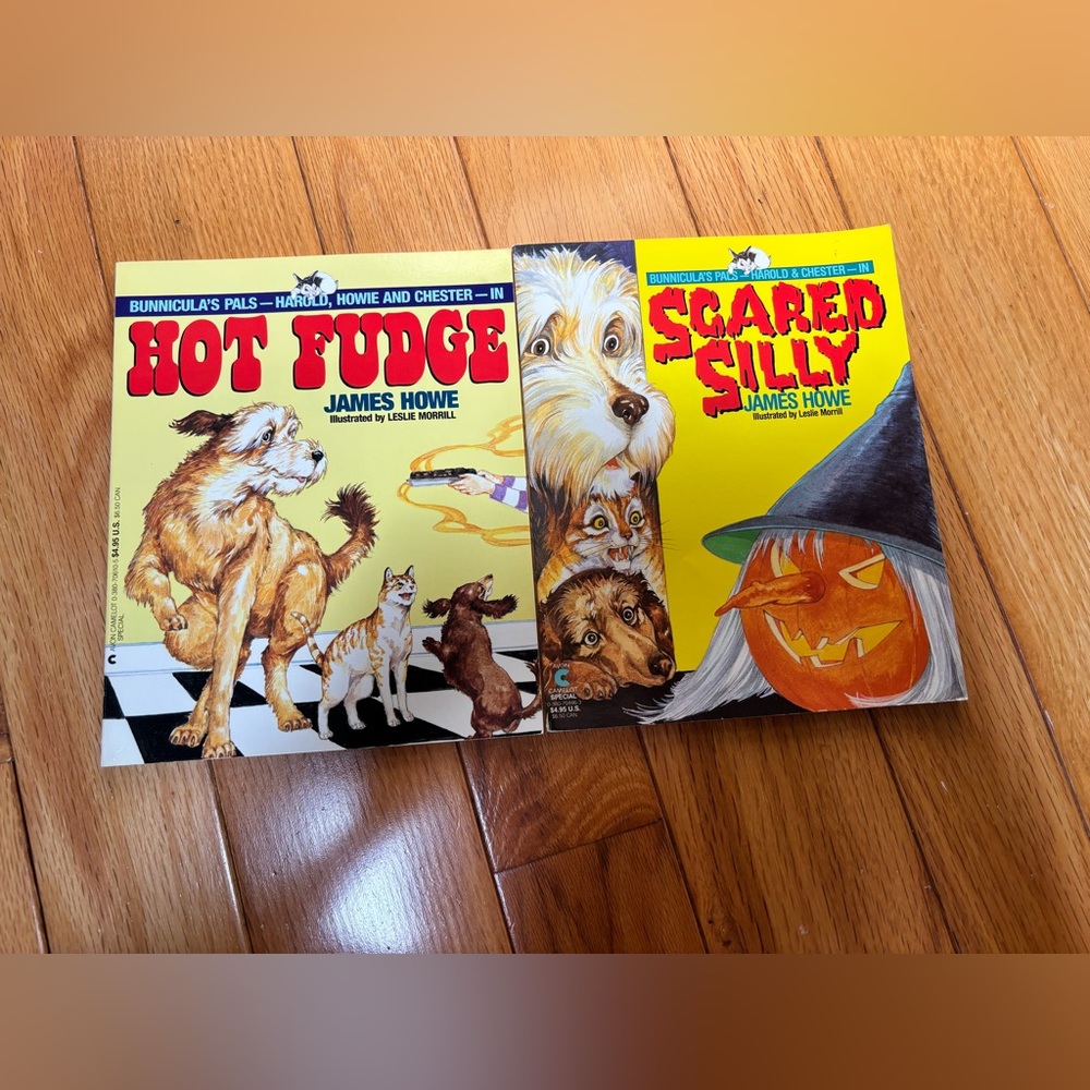 James Howe - Bunnicula Books Hot Fudge & Scared Silly
